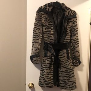 Bebe Rabbit Fit & leather coat